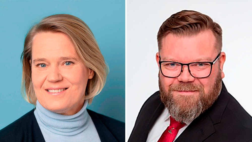 Kaarina Soikkanen ja Esa Schön